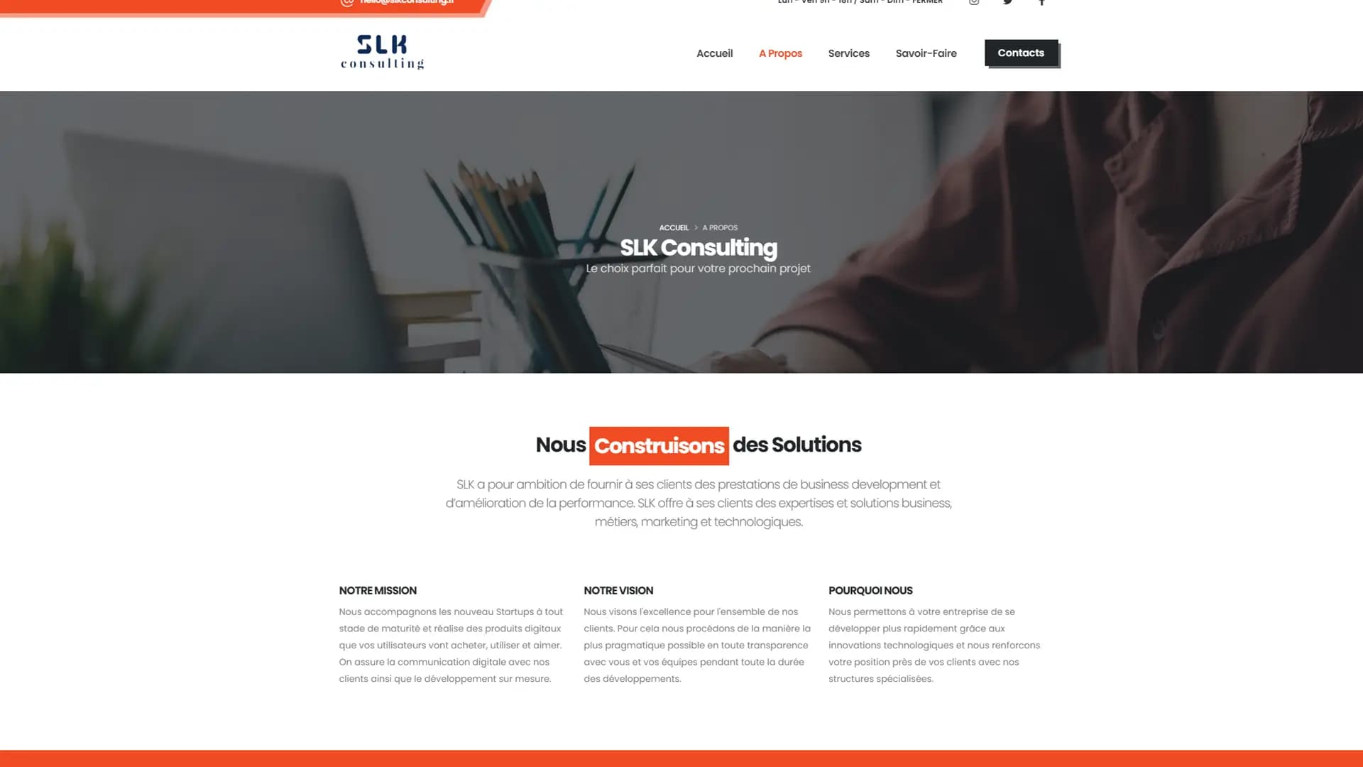 slk consulting presentation